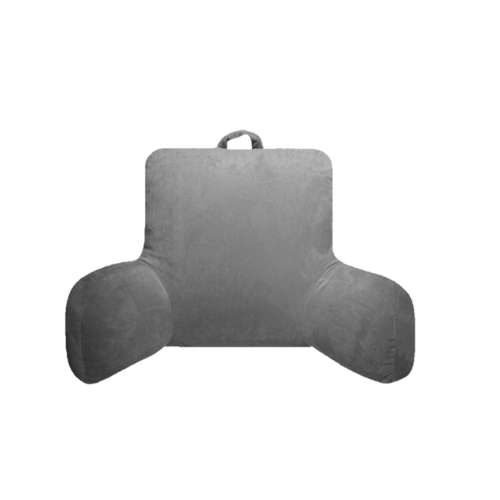 Bed Rest Pillow - Backrest Pillows - Gray Color